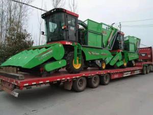 河北滄州客戶訂購的穗莖兼收玉米收獲機(jī)已發(fā)貨